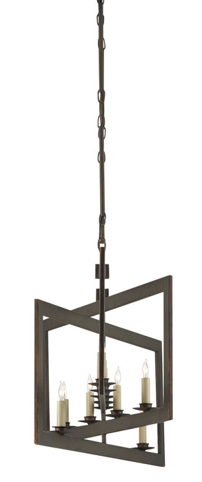 Currey and Company 9000-0525 11 Light Chandelier, Bronze Gold