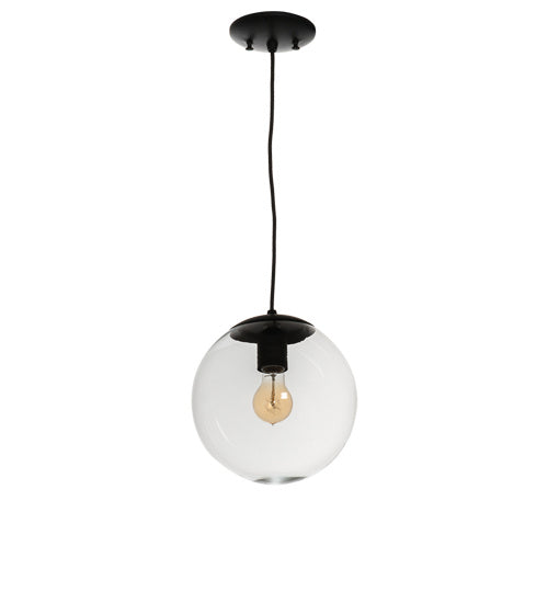 Meyda Tiffany 202141 One Light Pendant, Flat Black