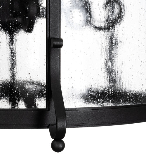 Meyda Tiffany 221434 Six Light Foyer Lantern, Gunmetal