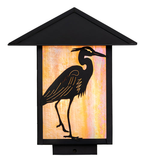 Meyda Tiffany 221655 One Light Pier Mount, Craftsman Brown