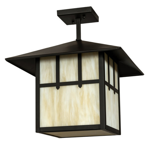 Meyda Tiffany 222191 One Light Pendant, Oil Rubbed Bronze
