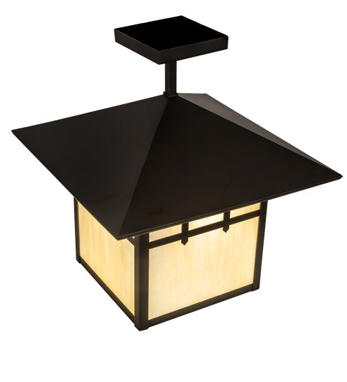 Meyda Tiffany 222191 One Light Pendant, Oil Rubbed Bronze