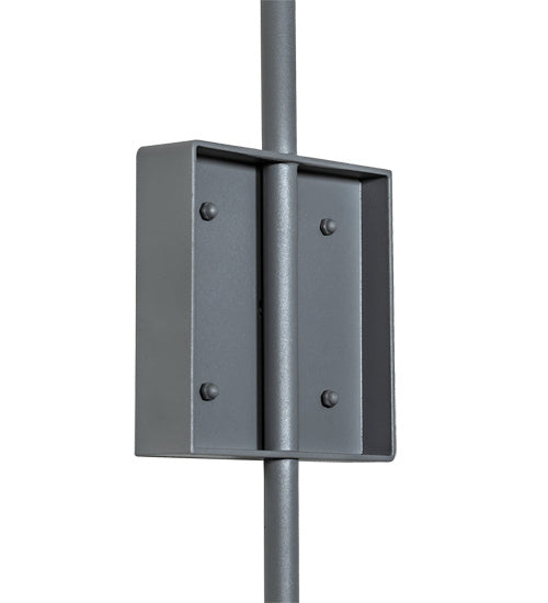 Meyda Tiffany 223942 One Light Wall Sconce, Light Gray Wrinkle
