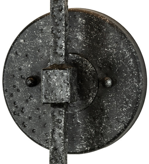 Meyda Tiffany 223946 One Light Wall Sconce, Gunmetal