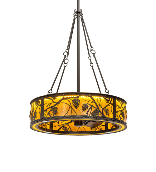 Meyda Tiffany 224752 LED Chandel-Air, Oil Rubbed Bronze