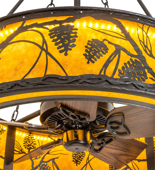 Meyda Tiffany 224752 LED Chandel-Air, Oil Rubbed Bronze