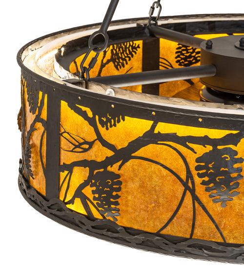 Meyda Tiffany 224752 LED Chandel-Air, Oil Rubbed Bronze