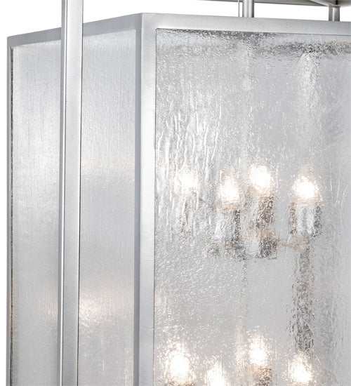Meyda Tiffany 226415 Eight Light Pendant, Nickel Powder Coat
