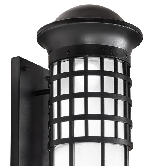 Meyda Tiffany 228927 One Light Wall Sconce, Textured Black