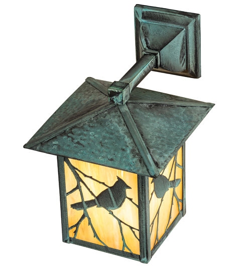 Meyda Tiffany 41823 One Light Wall Sconce, Verdigris