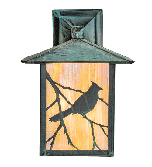 Meyda Tiffany 41823 One Light Wall Sconce, Verdigris