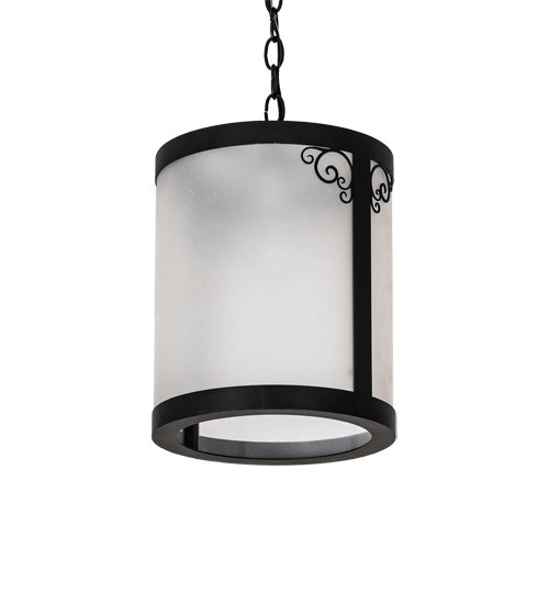 Meyda Tiffany 226031 One Light Pendant, Old Wrought Iron
