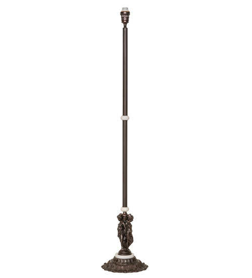 Meyda Tiffany 228408 One Light Floor Lamp, Mahogany Bronze