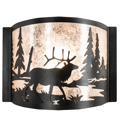 Meyda Tiffany 66271 One Light Wall Sconce, Textured Black