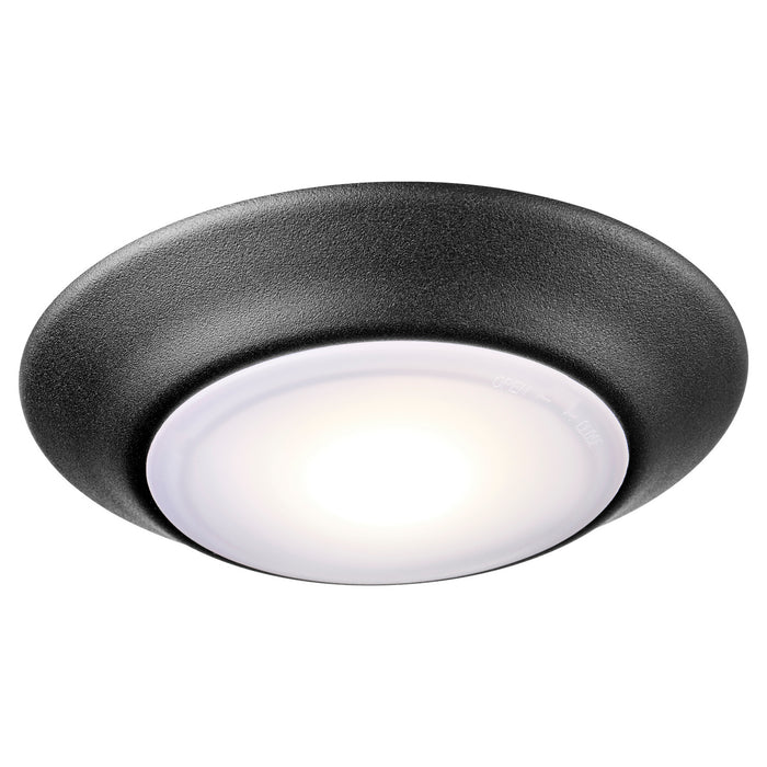 Quorum 905-6-69 LED Ceiling Mount, Textured Black
