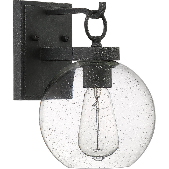 Quoizel BAE8407GK One Light Outdoor Lantern, Grey Ash