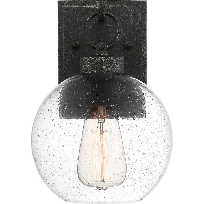 Quoizel BAE8407GK One Light Outdoor Lantern, Grey Ash