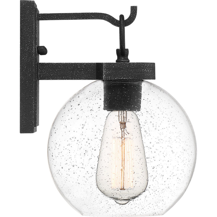 Quoizel BAE8407GK One Light Outdoor Lantern, Grey Ash