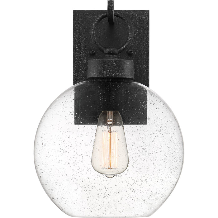 Quoizel BAE8410GK One Light Outdoor Lantern, Grey Ash