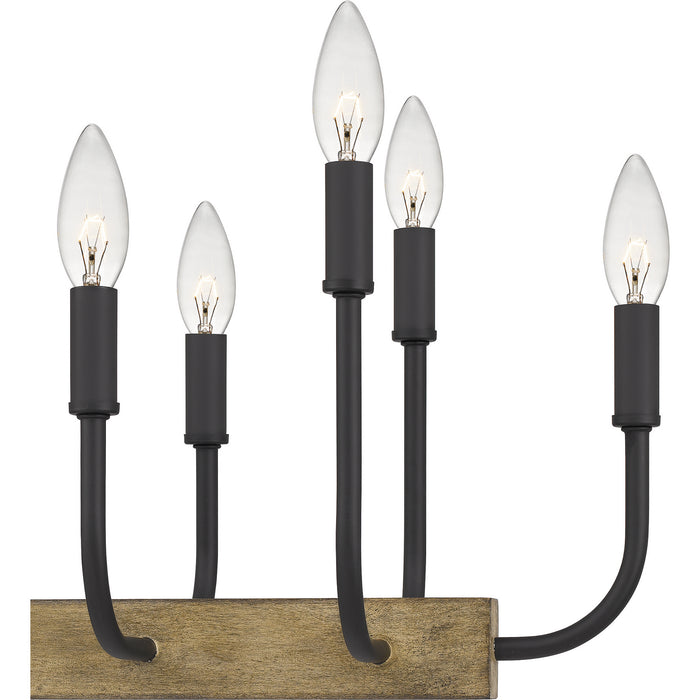 Quoizel COD139MBK 16 Light Island Chandelier, Matte Black