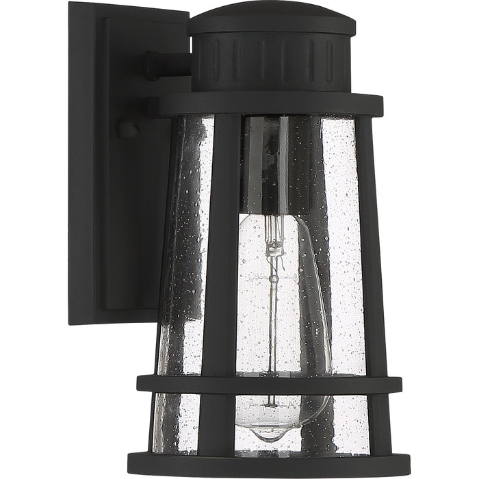 Quoizel DNM8406EK One Light Outdoor Lantern, Earth Black