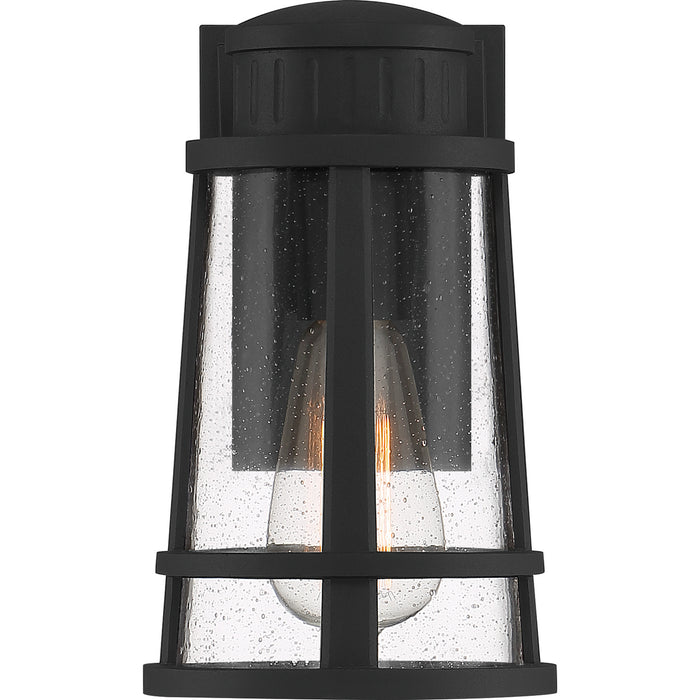 Quoizel DNM8406EK One Light Outdoor Lantern, Earth Black