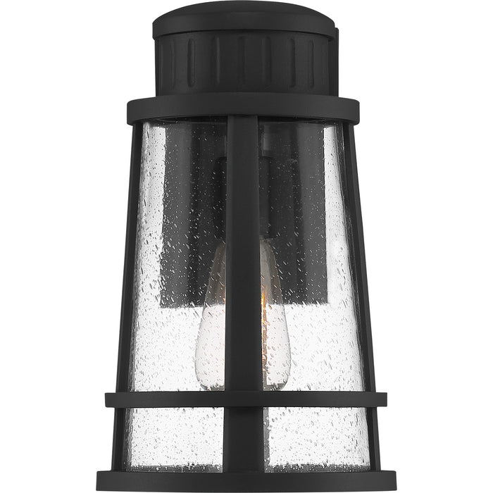 Quoizel DNM8408EK One Light Outdoor Lantern, Earth Black