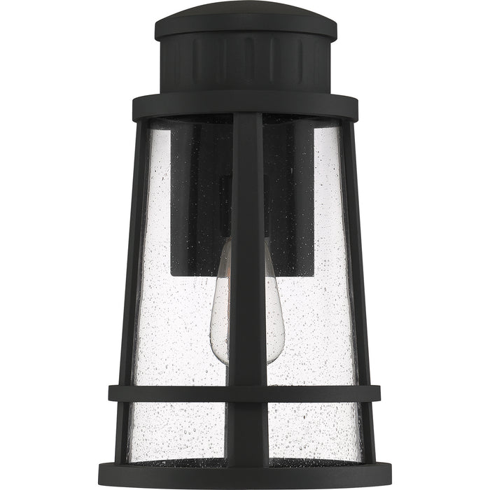 Quoizel DNM8410EK One Light Outdoor Lantern, Earth Black