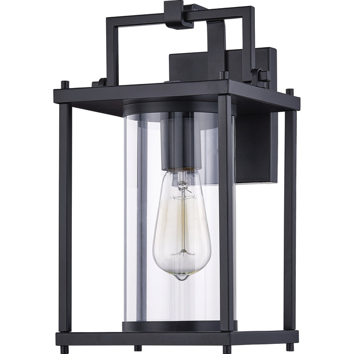 Quoizel GRE8408MBK One Light Outdoor Lantern, Matte Black