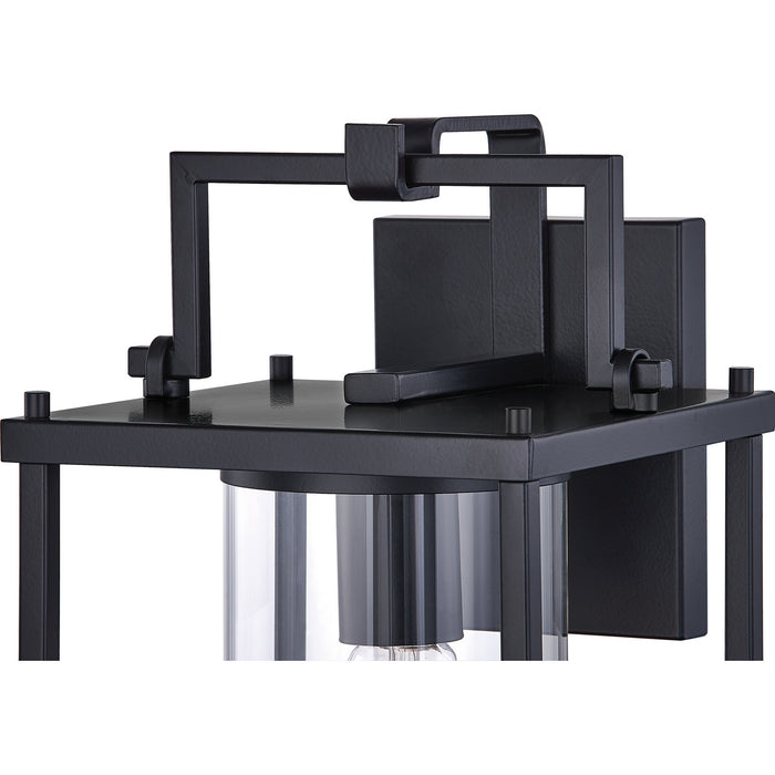 Quoizel GRE8408MBK One Light Outdoor Lantern, Matte Black