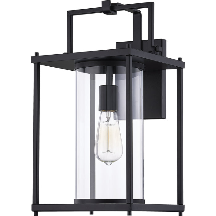 Quoizel GRE8409MBK One Light Outdoor Lantern, Matte Black