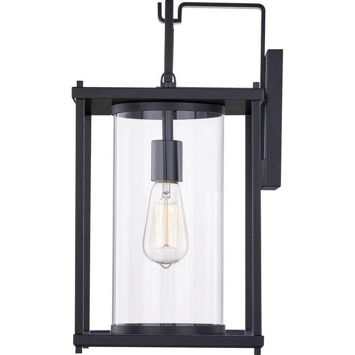 Quoizel GRE8409MBK One Light Outdoor Lantern, Matte Black