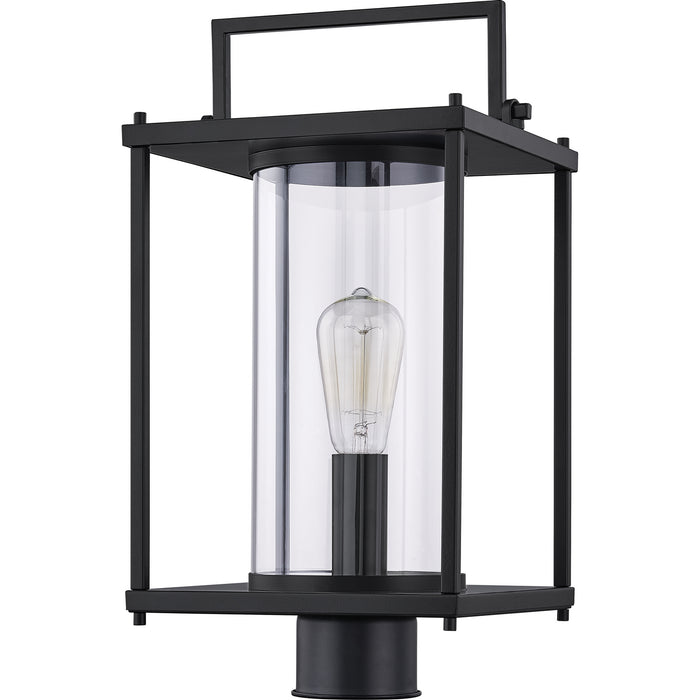 Quoizel GRE9009MBK One Light Outdoor Lantern, Matte Black