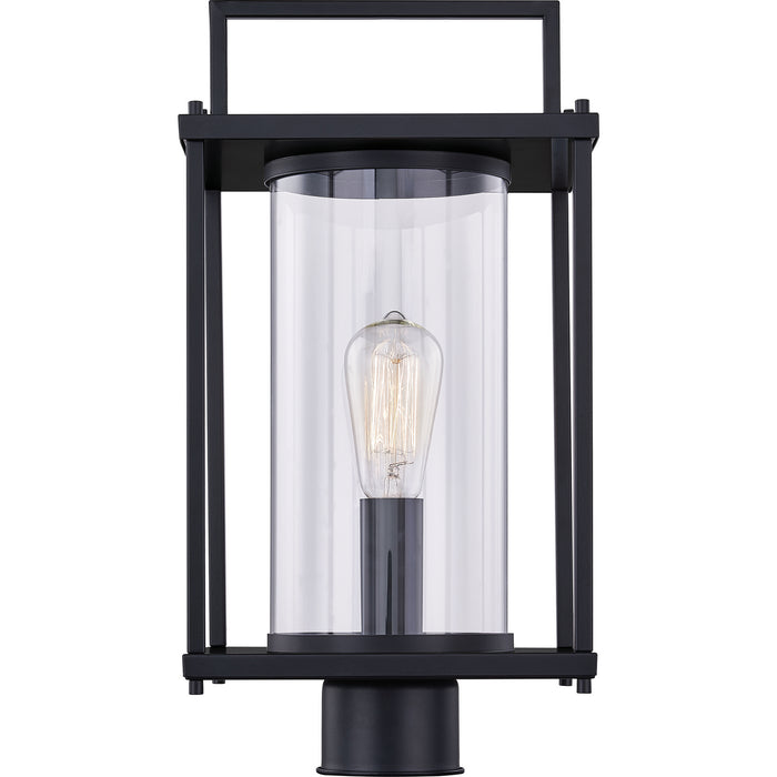 Quoizel GRE9009MBK One Light Outdoor Lantern, Matte Black