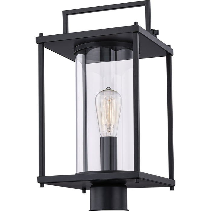 Quoizel GRE9009MBK One Light Outdoor Lantern, Matte Black