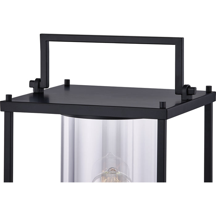 Quoizel GRE9009MBK One Light Outdoor Lantern, Matte Black
