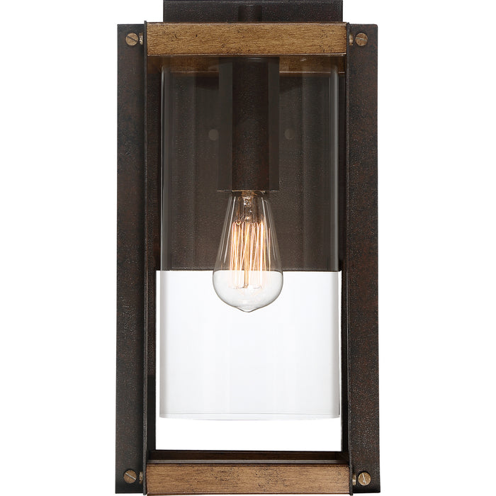 Quoizel MSQ8409RK One Light Outdoor Lantern, Rustic Black