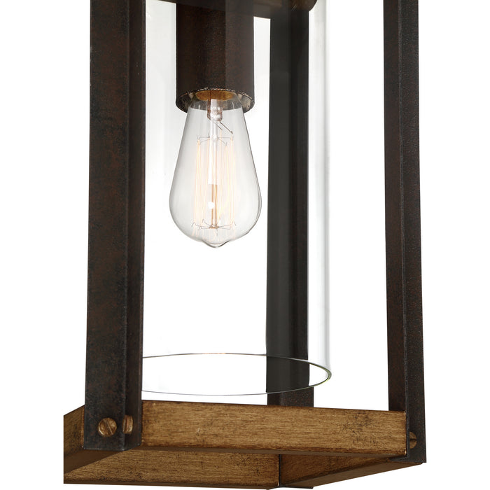 Quoizel MSQ8409RK One Light Outdoor Lantern, Rustic Black
