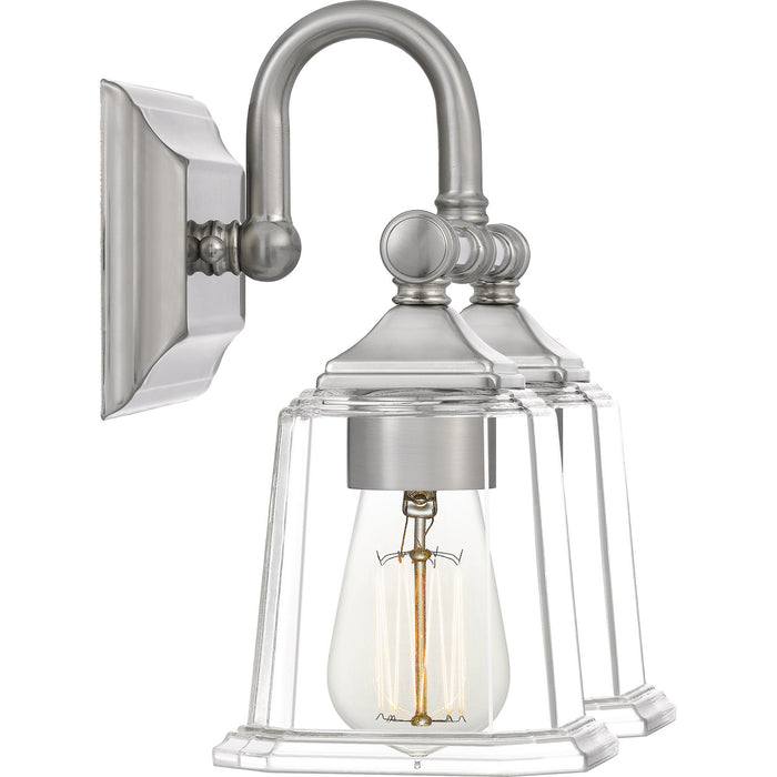 Quoizel NLC8602BN Two Light Bath, Brushed Nickel