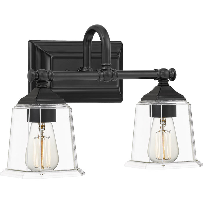 Quoizel NLC8602EK Two Light Bath, Earth Black