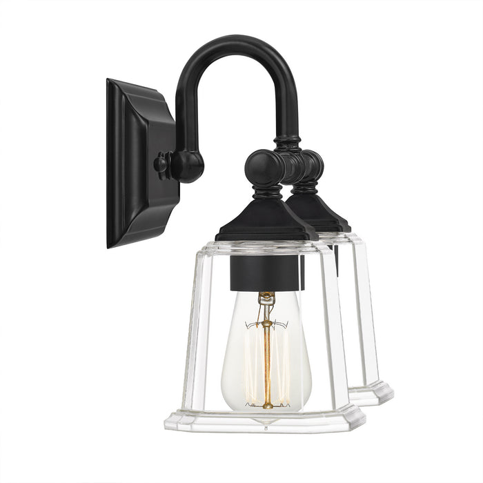 Quoizel NLC8602EK Two Light Bath, Earth Black