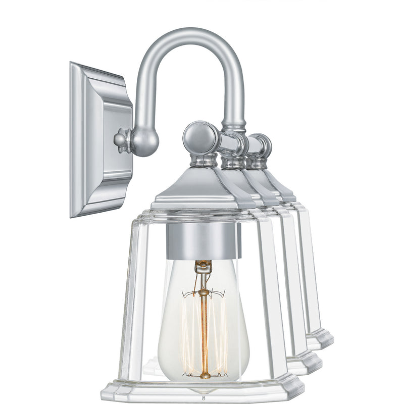 Quoizel NLC8603C Three Light Bath, Polished Chrome