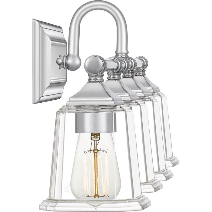Quoizel NLC8604C Four Light Bath, Polished Chrome