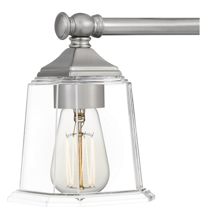 Quoizel NLC8605BN Five Light Bath Fixture, Brushed Nickel