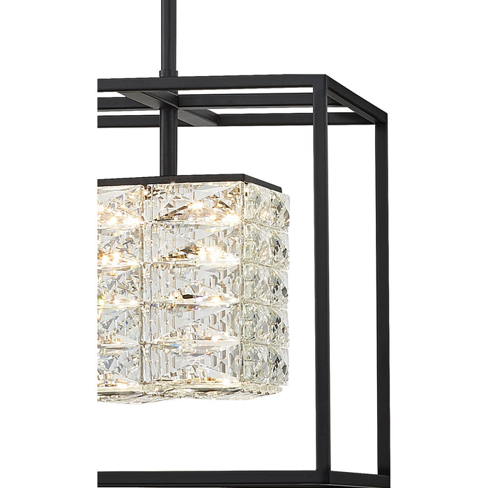 Quoizel PCDZ2812MBK LED Pendant, Matte Black