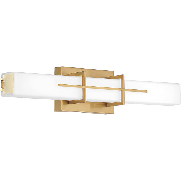 Quoizel PCGI8523AB LED Bath Fixture, Aged Brass