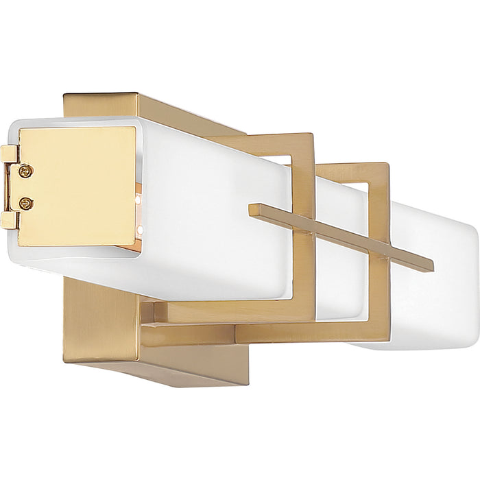 Quoizel PCGI8523AB LED Bath Fixture, Aged Brass