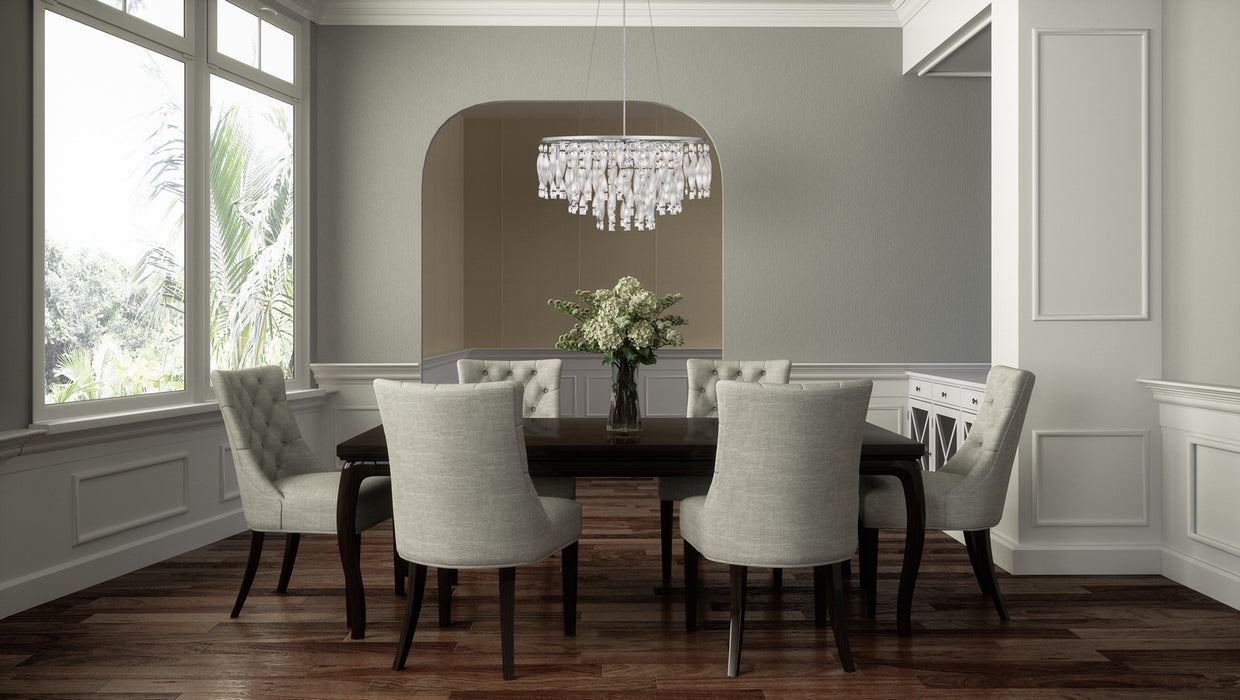 Quoizel PCTK2824C Six Light Pendant, Polished Chrome
