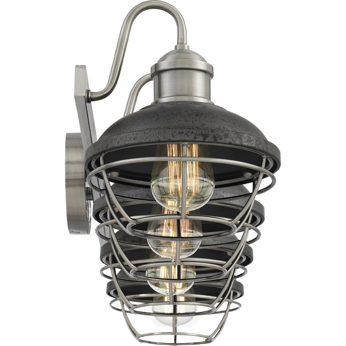 Quoizel SPP8634AP Four Light Bath, Antique Polished Nickel