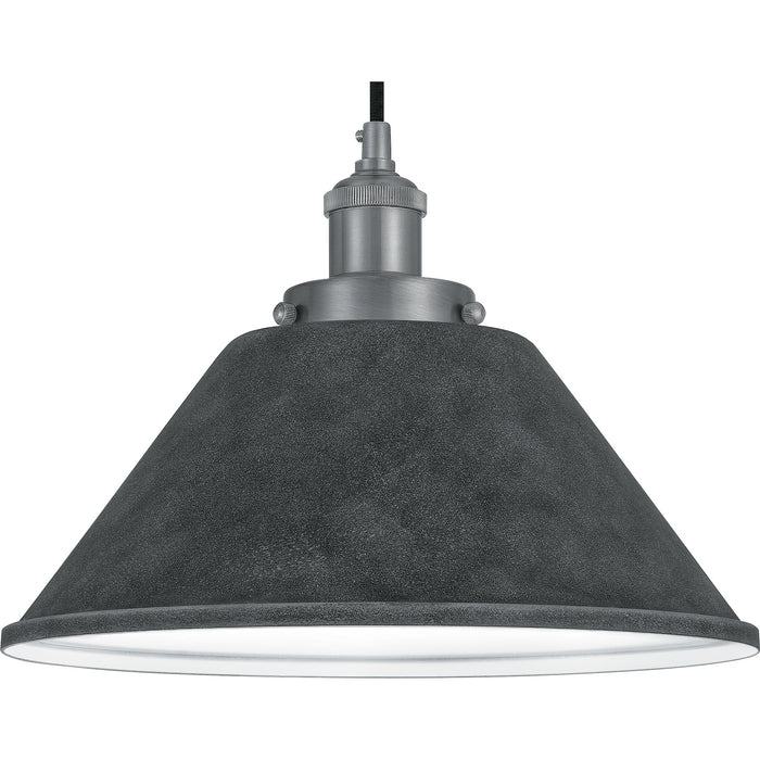 Quoizel SPW1512AN One Light Mini Pendant, Antique Nickel